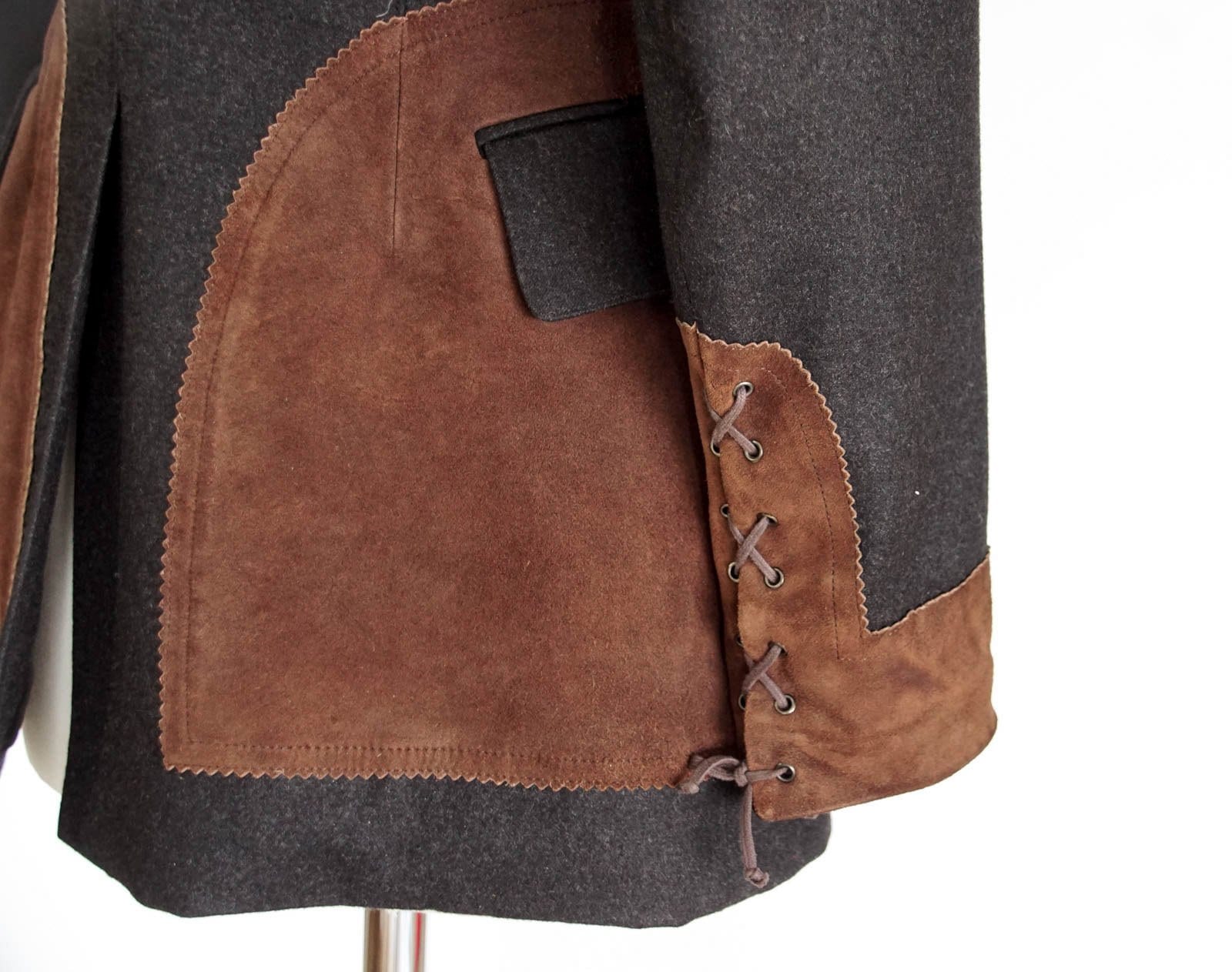 ジャケット・アウター HERMES suede leather ds knit green men leather suede jacket Green - LeNuméro 1 Acid Green | PAUL MARIUS