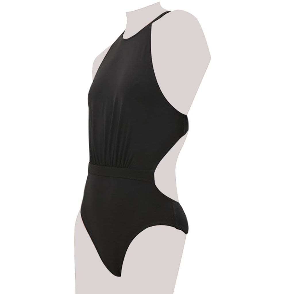 Hermes Swimsuit Black Maillot de Ottilia 40 / 6 nwt | Mightychic
