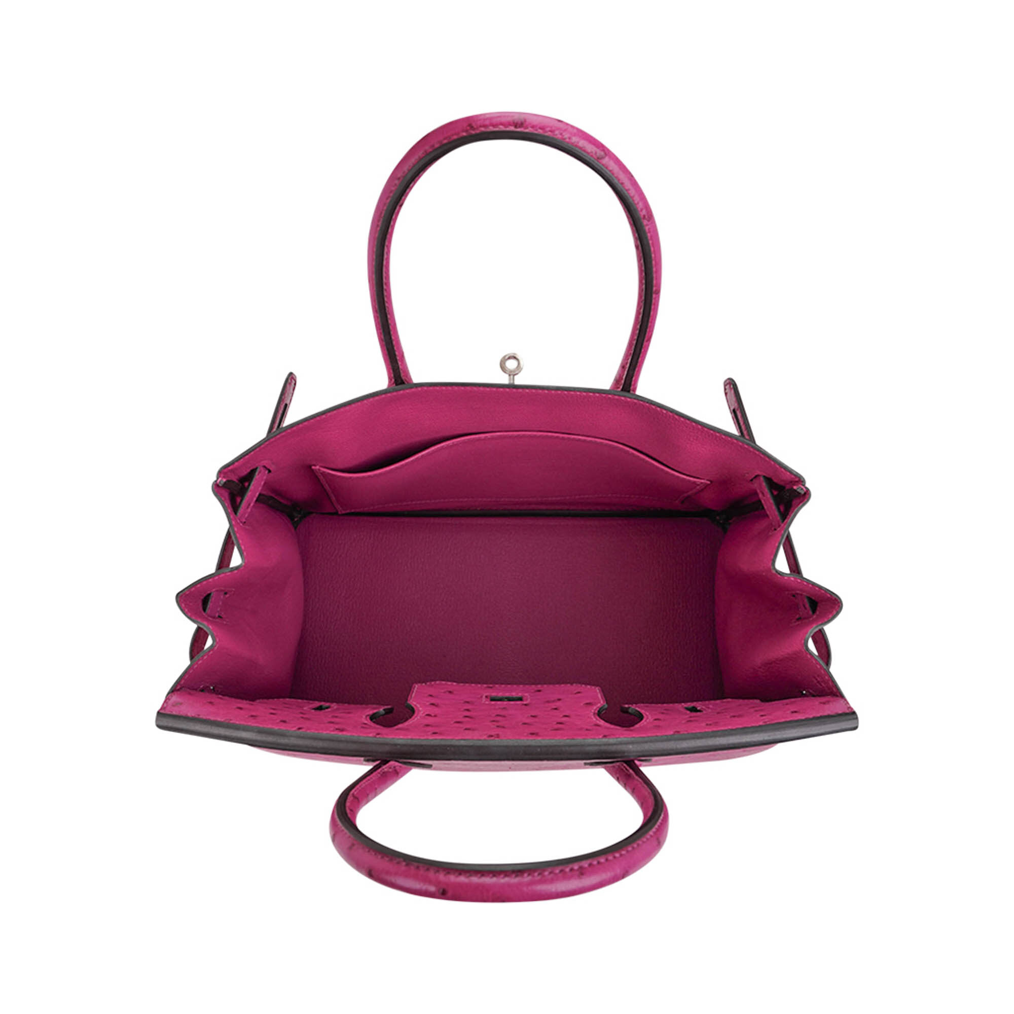 Hermès Birkin Rose Pourpre 30cm Ostrich Bag | Mightychic | Mightychic