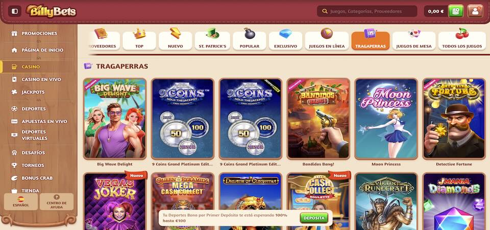 Billybets apuestas [2026] - opiniones de la casa Billybets