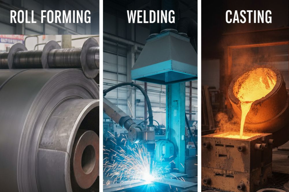roll forming vs welding for ROPS FOPS
