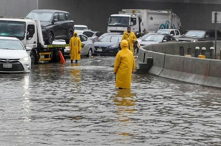 Saudi rain
