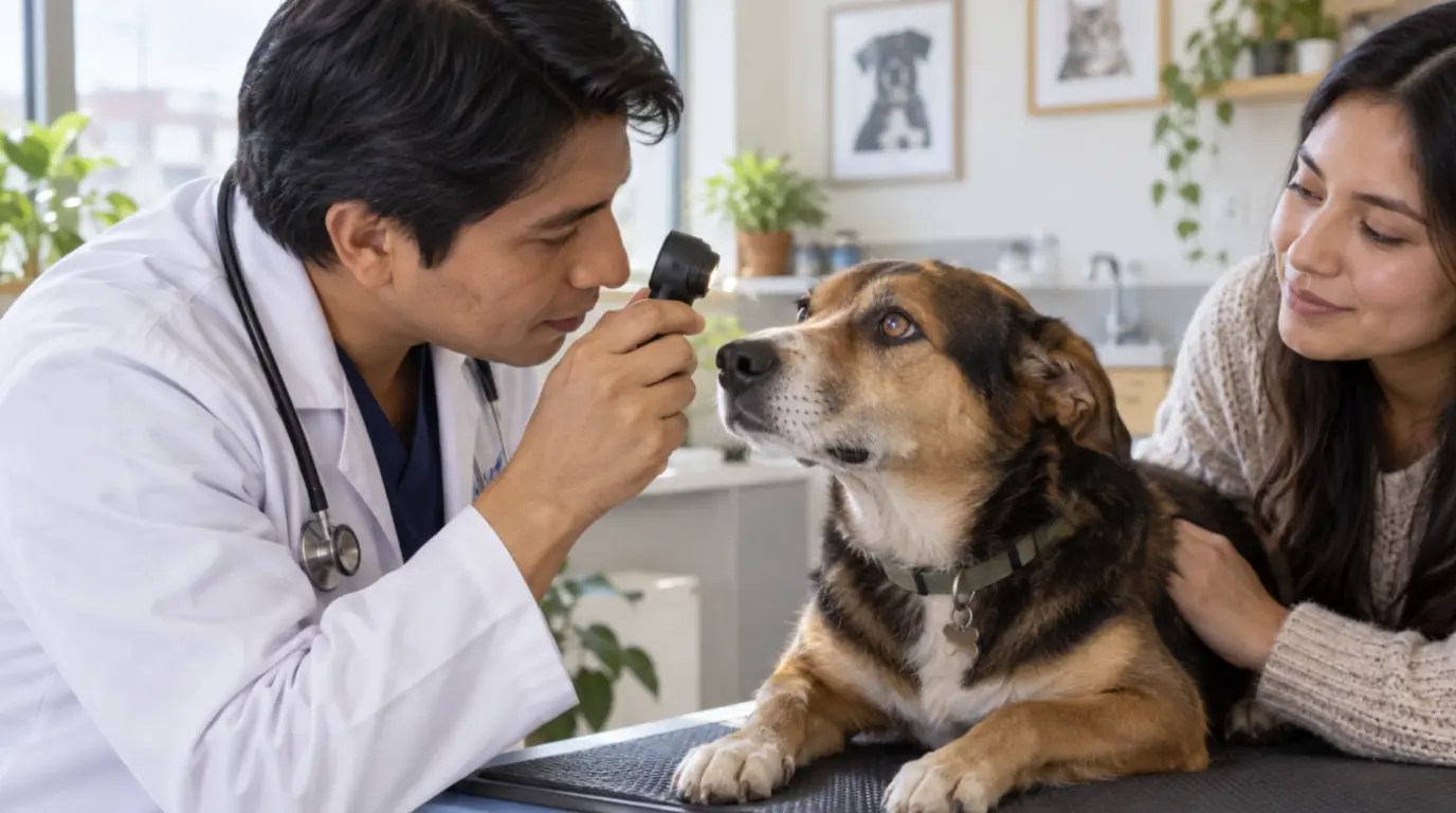 Ceguera en perros: causas, señales de alerta y cuidados para una vida segura