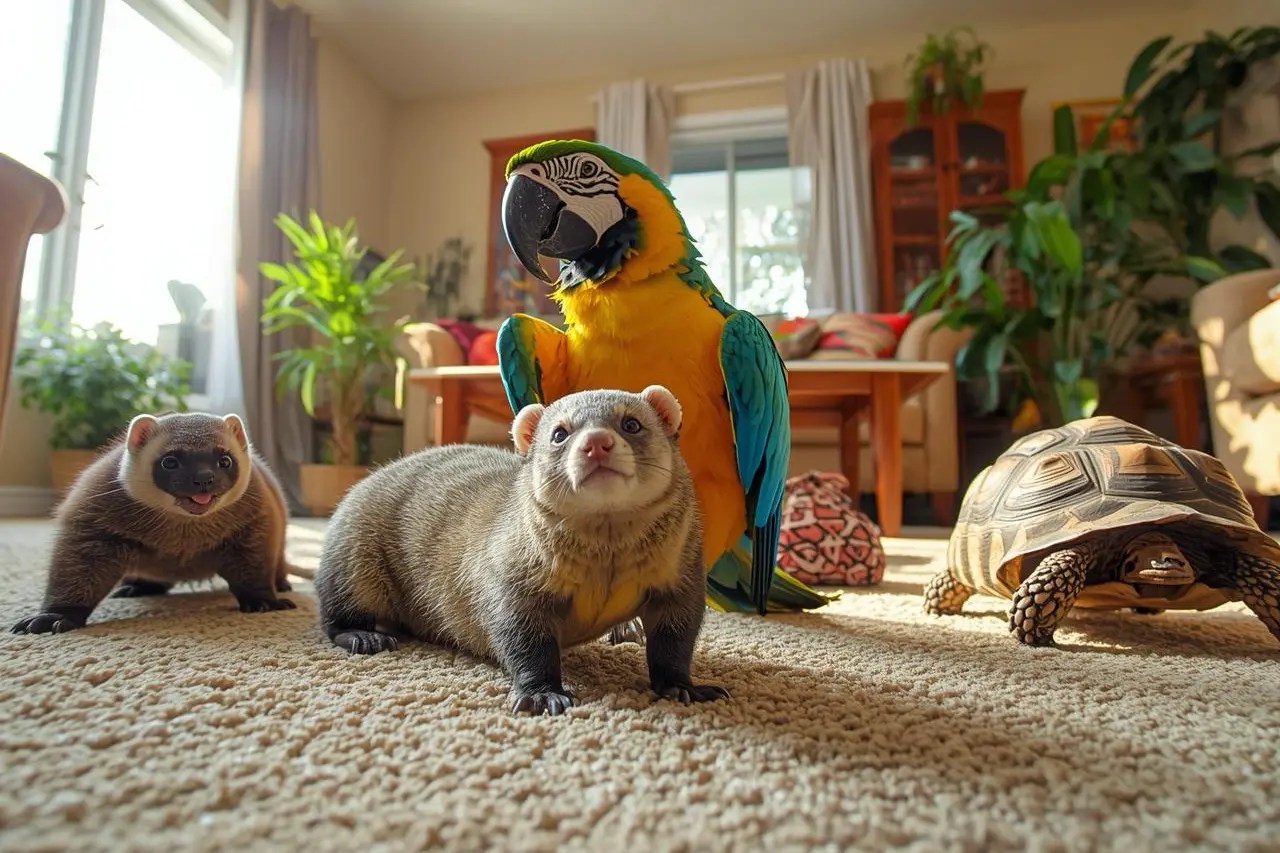 Más allá del perro y el gato: cuidados clave para tus mascotas exóticas (y adorables)