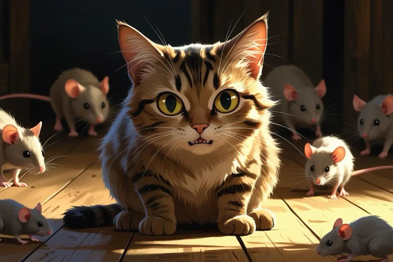 ¿Por qué mi gato le tiene miedo a los ratones? Las fobias felinas que nadie te contó