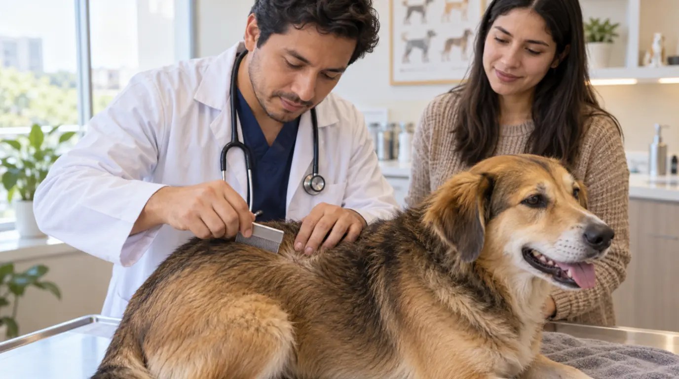 Problemas de piel en perros: qué observar antes de la consulta