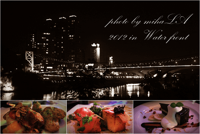 碧潭》美食配夜景慵懶水灣water front(上)