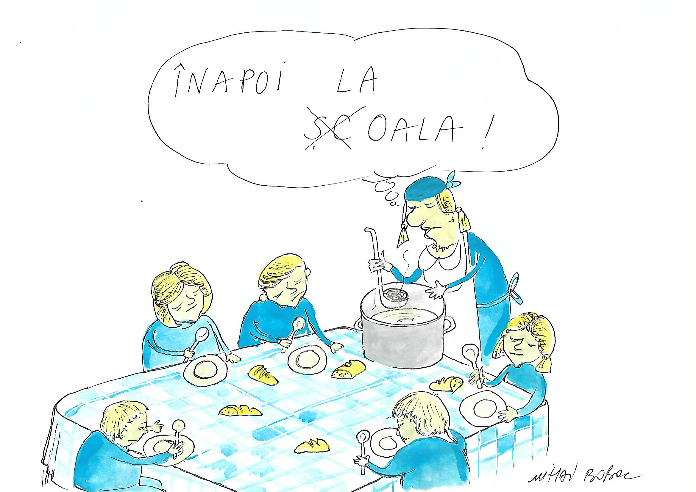 INAPOI LA... SC...OALA