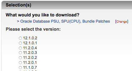 Download Assistant for RUs, RURs, BPs, PSUs, Patch Sets and Releases