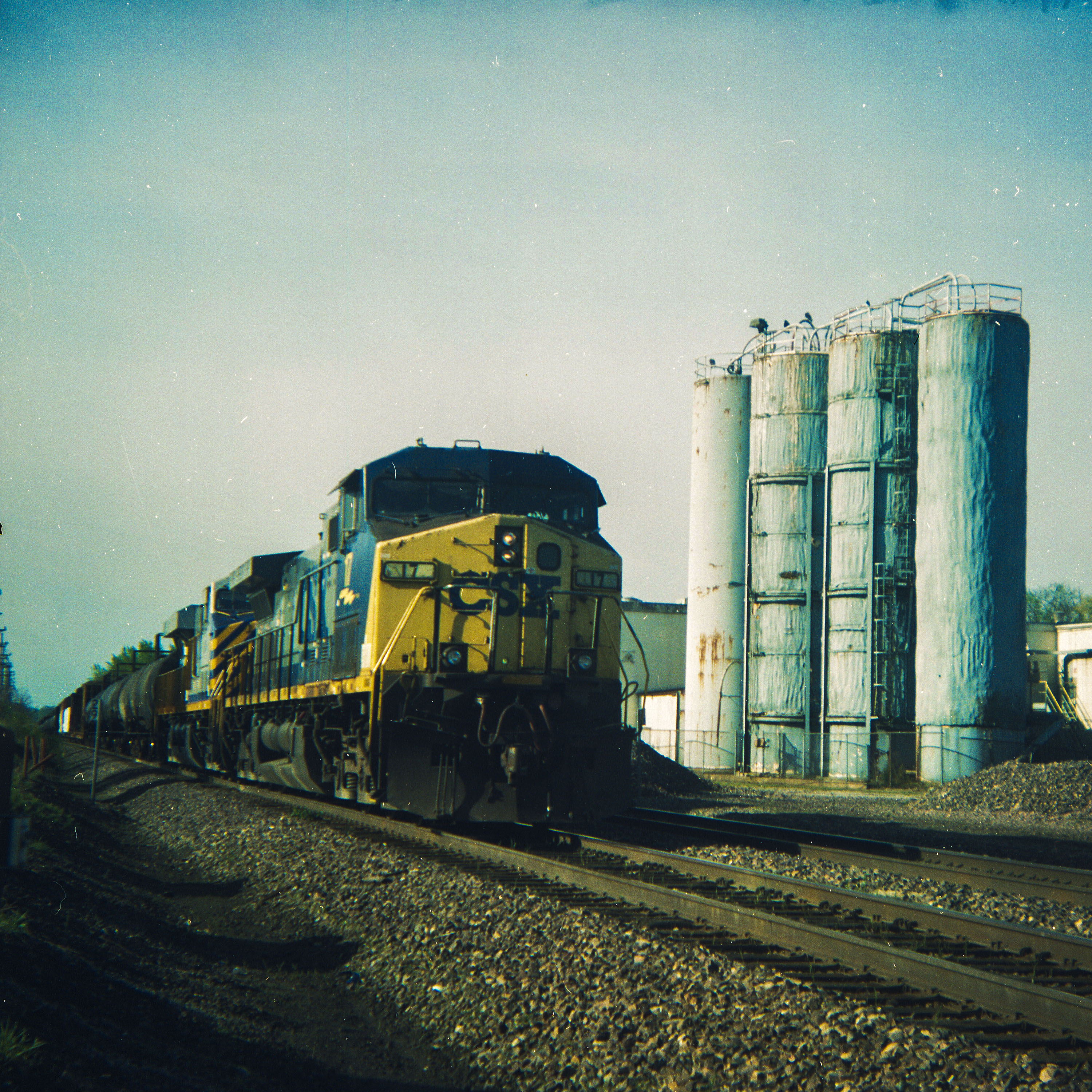 This shot was the most overexposed of the whole roll, washing out the colors, but center sharpness is very good.