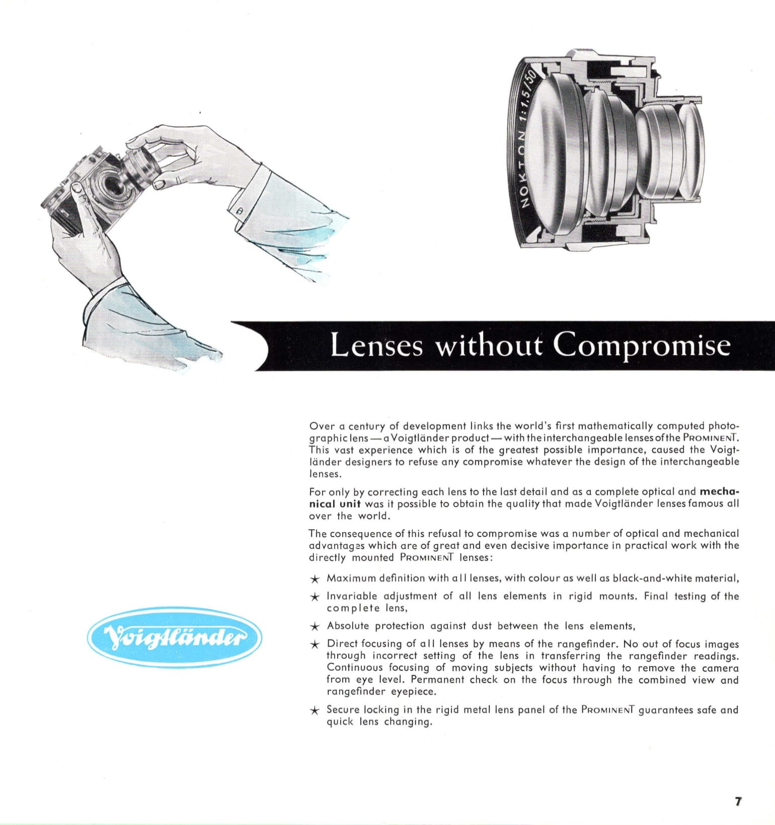 Appareil photographique Voigtländer Prominent II (n°C 77434