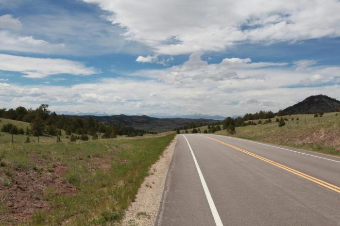 The high alpine beauty of central Colorado approaching Currant Creek Pass.