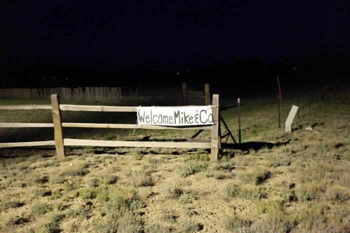 Connie made me feel very welcome at her cabin.