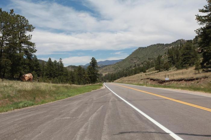 More beautiful views up to Guffey, CO.