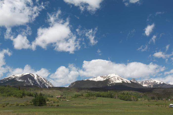 Beautiful Colorado mountains -- Silverthorne, CO