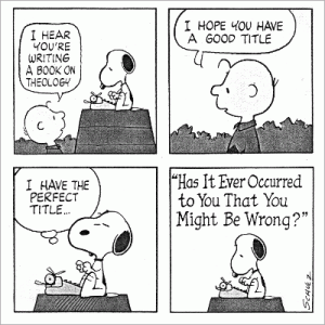 snoopyTheology