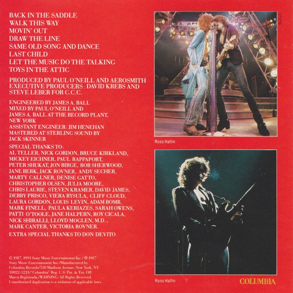 REVIEW: Aerosmith – Classics Live! II (1987) | mikeladano.com