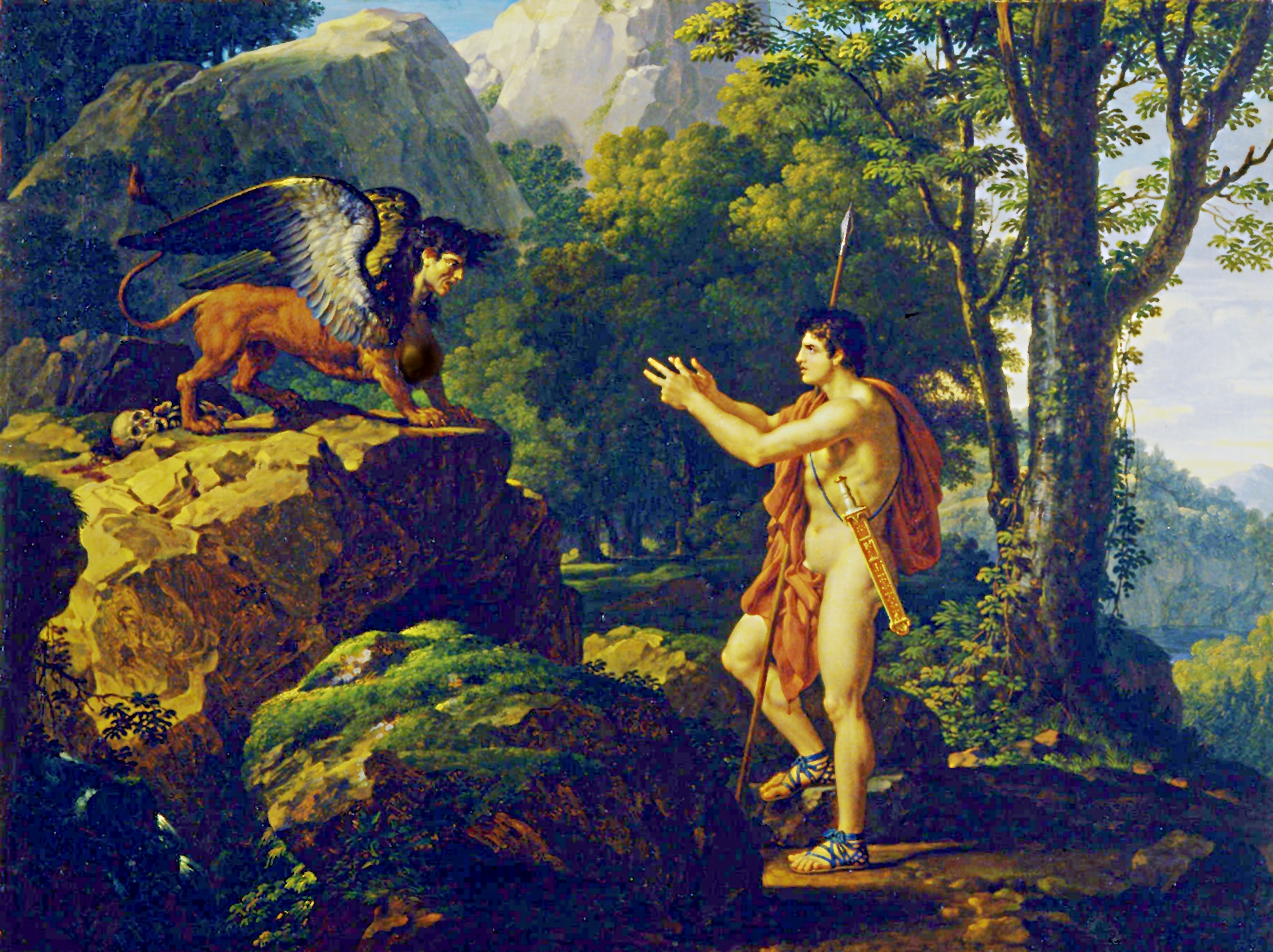 D&D 5E in Ancient Greece: Sphinx (Classical) – RPG Characters