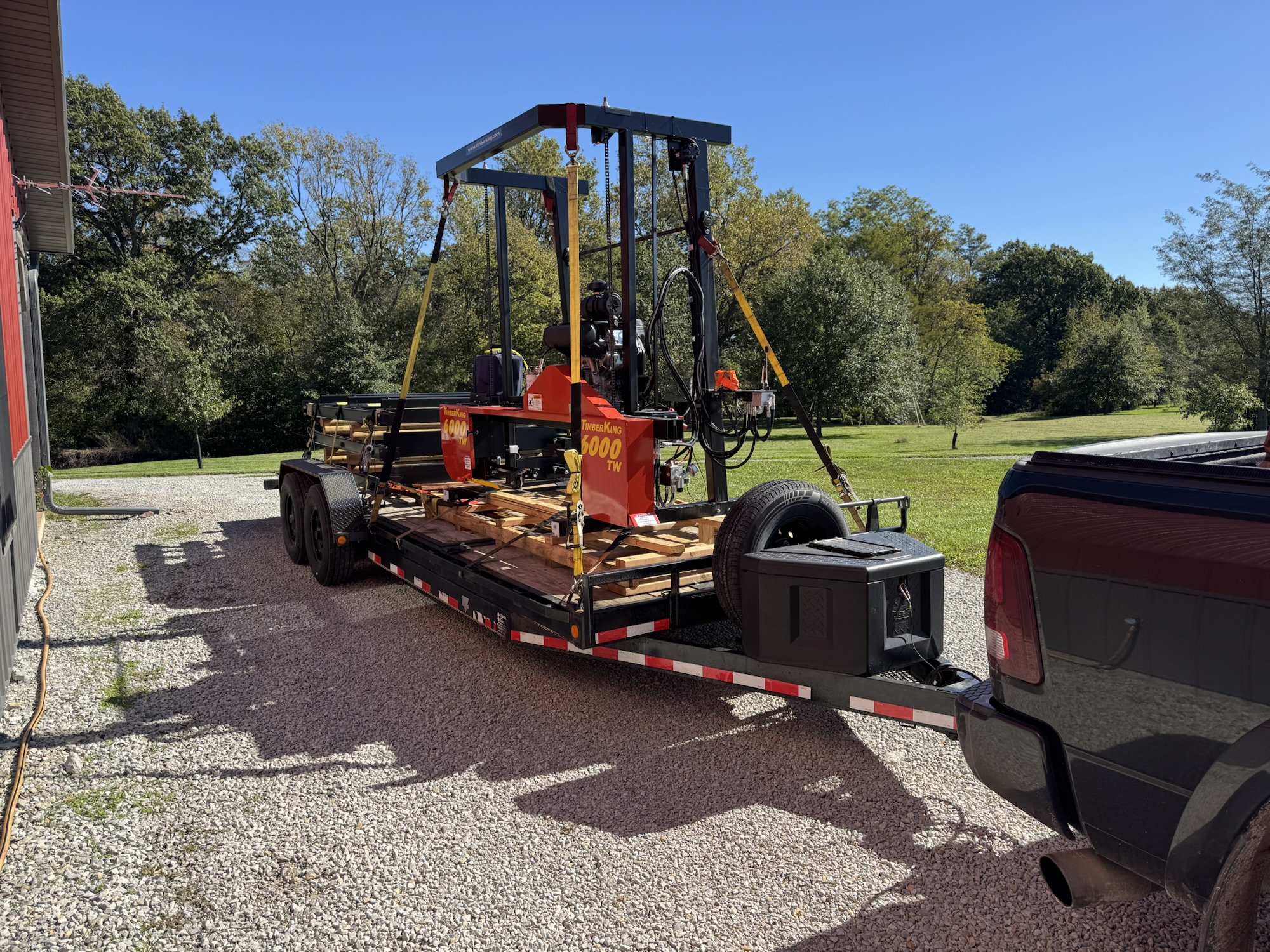 TimberKing 6000 set up and operating in Pennsylvania