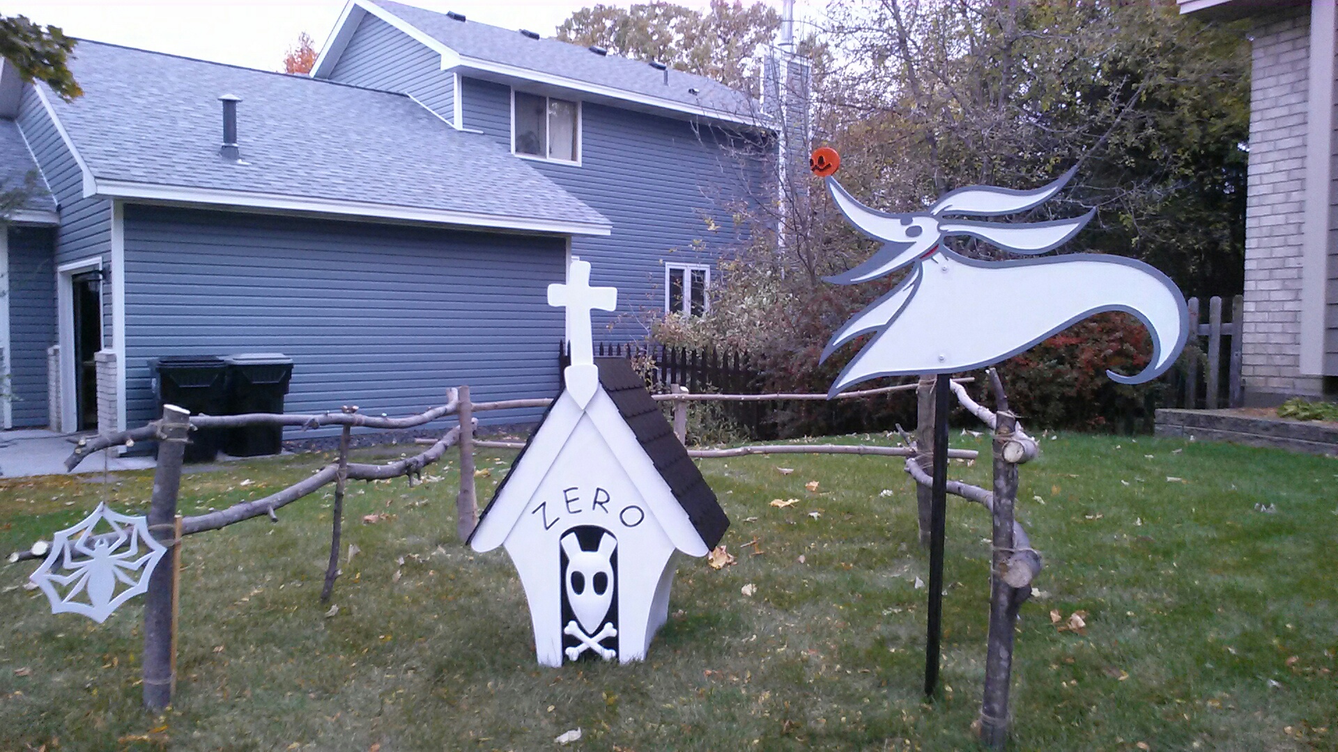 The reason he appears as the main character is because,. Nightmare Before Christmas - Zero and Doghouse - Mike's ...