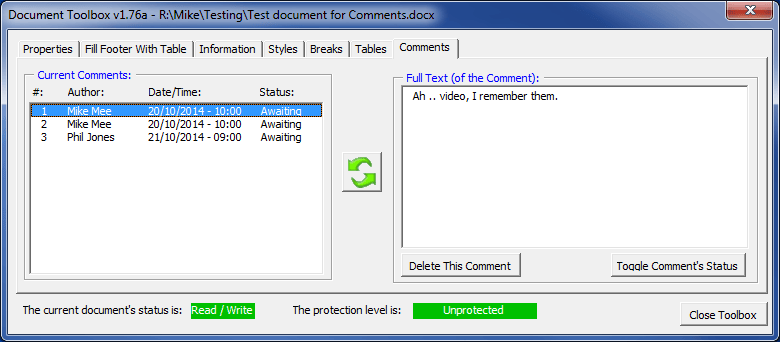 commentsfeatureadded