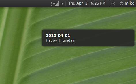 libnotify