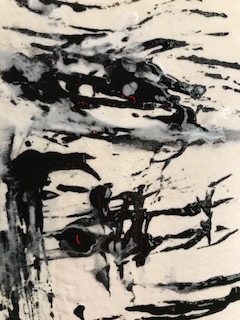 Untitled, 2017. Ink on paper.