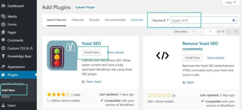 Plugin WordPress là gì? Định nghĩa, cách dùng, lợi ích của plugin trong website 21 Chọn plugin mong muốn và nhấn Install