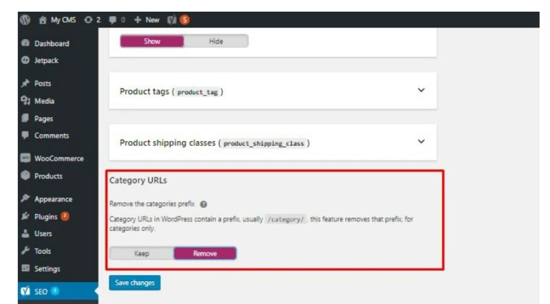 Yoast SEO là gì? Hướng dẫn sử dụng Plugin Yoast SEO website WordPress 22 Cách bỏ category URLs