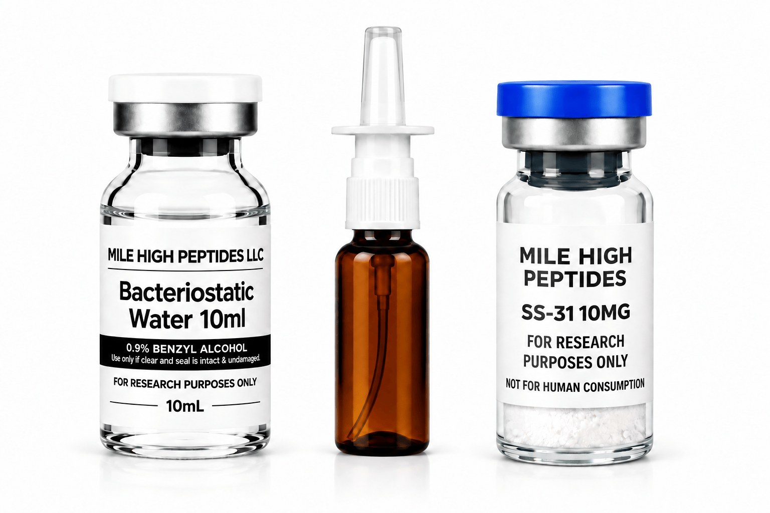 SS-31 10mg Laboratory Research Kit With Empty Atomizer