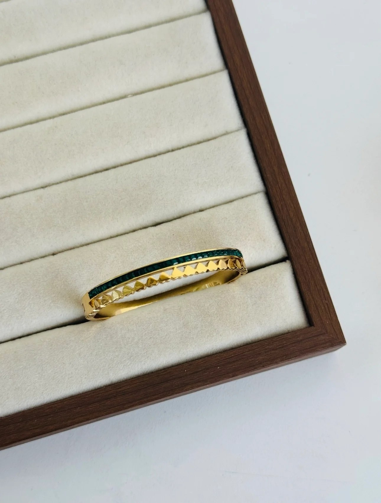 Emerald Crown Bangle(kid size