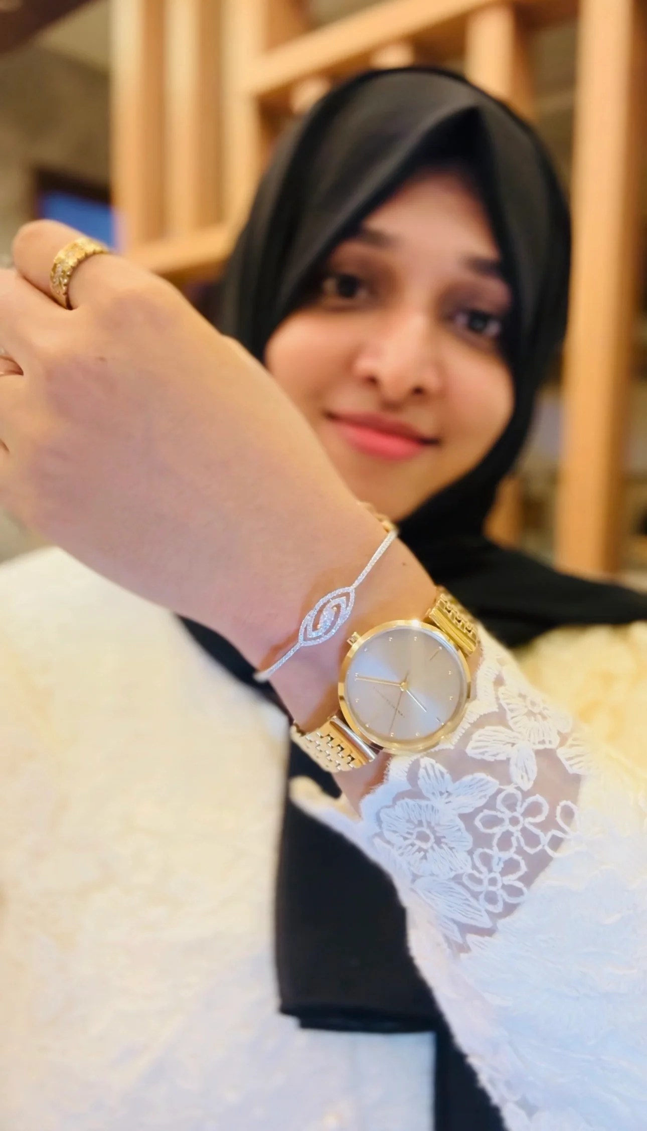 Diamond Replica Zaria Bangle