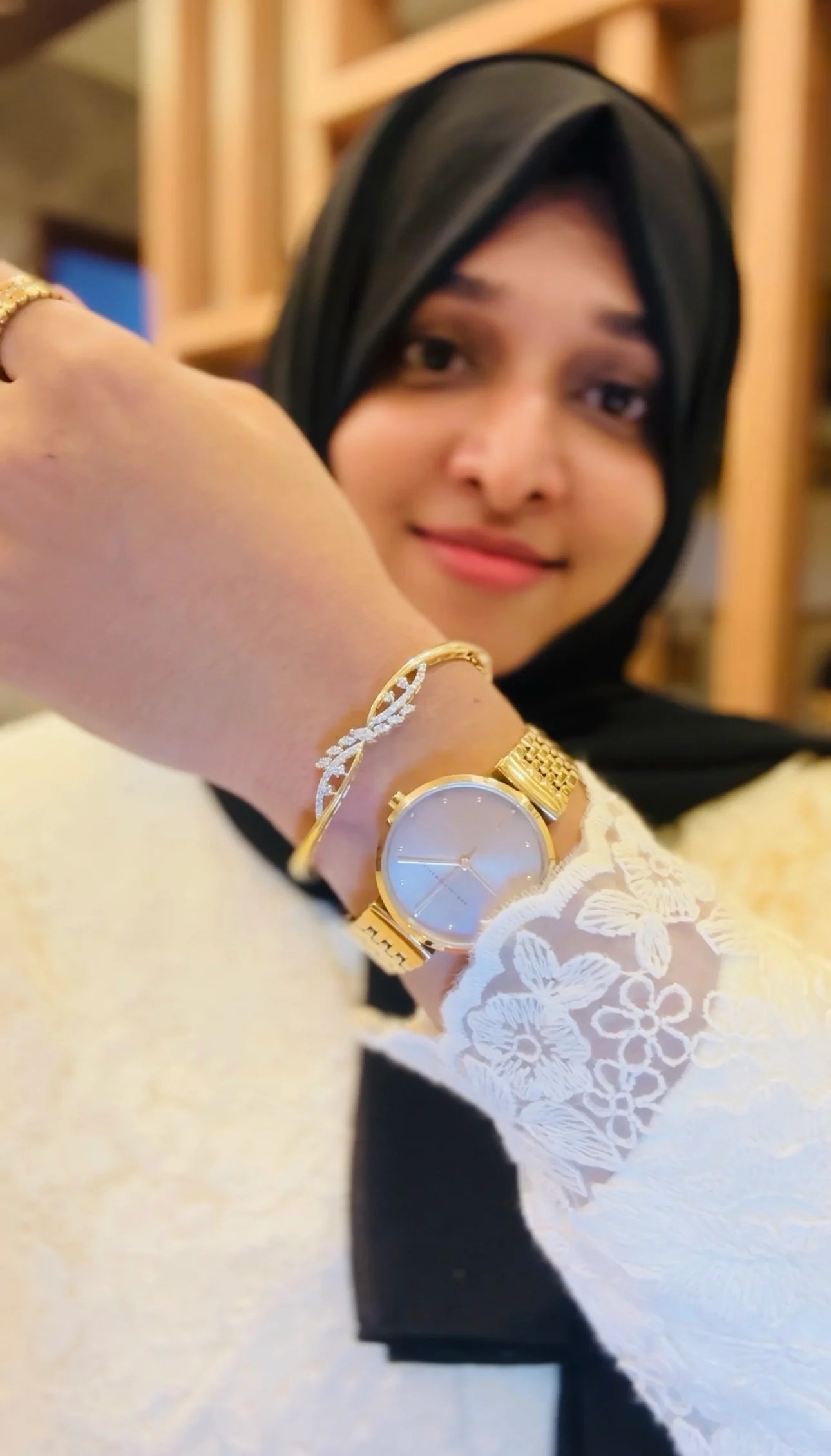 Diamond Replica Elora Bangle
