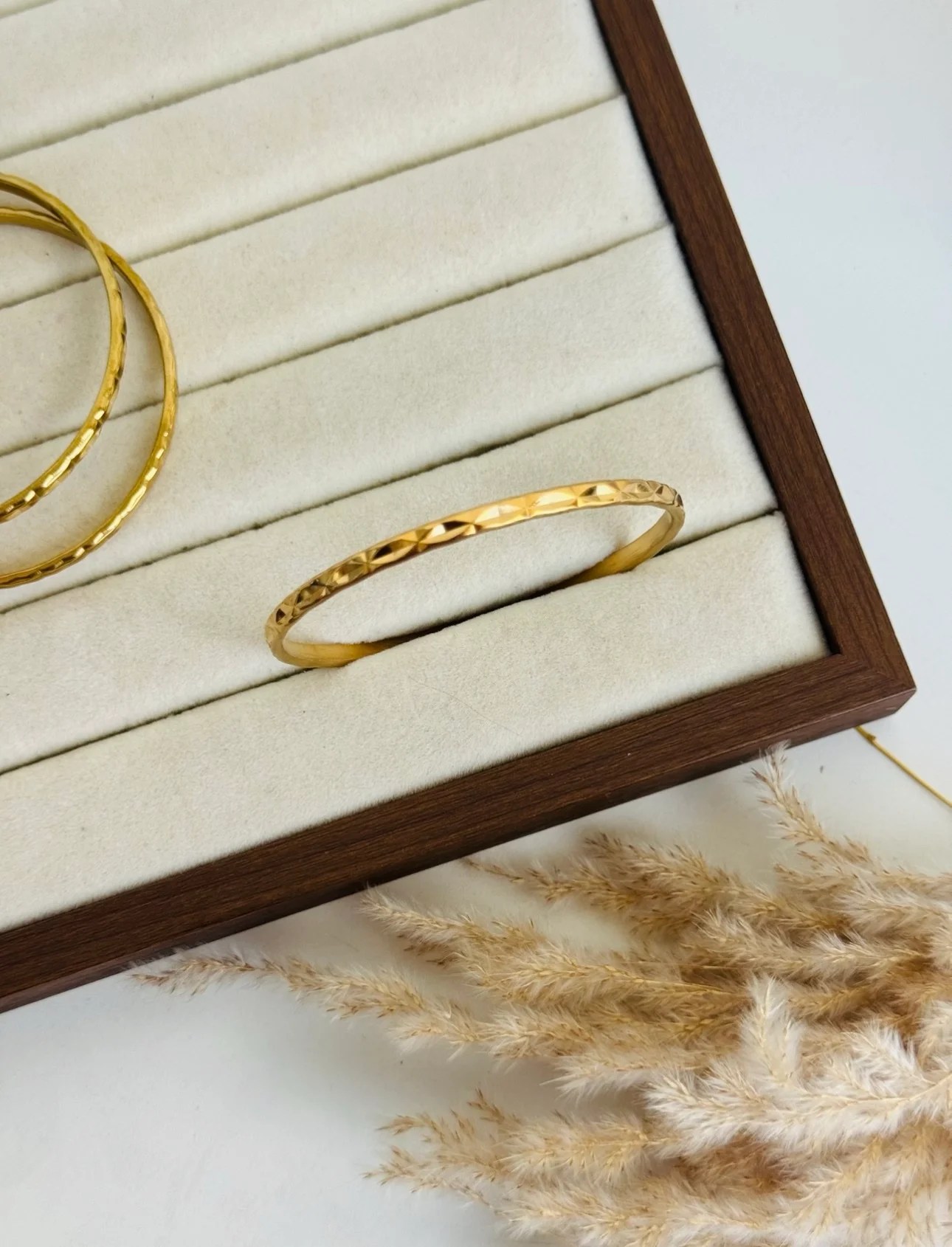 Golden Trio Bangles (set of 3 pc bangle)