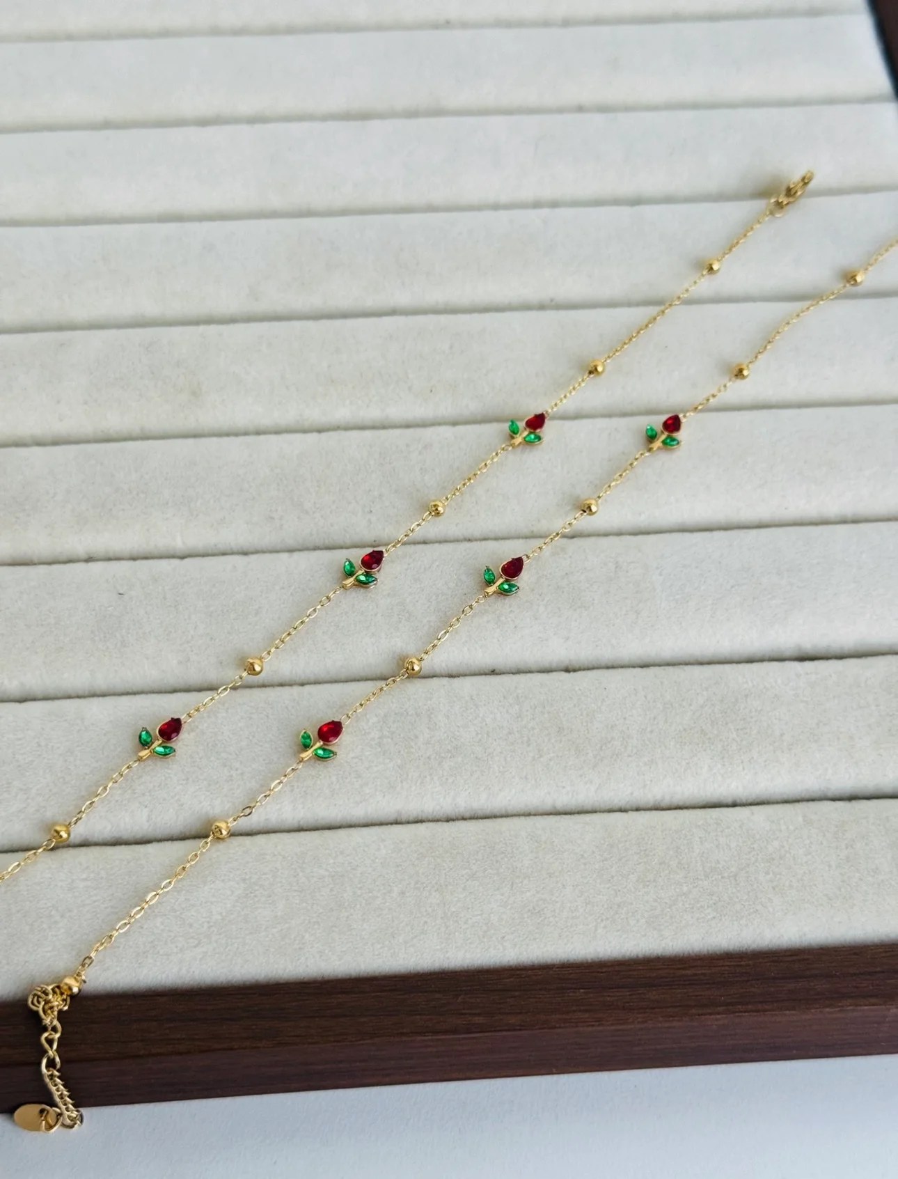 Blossom anklets
