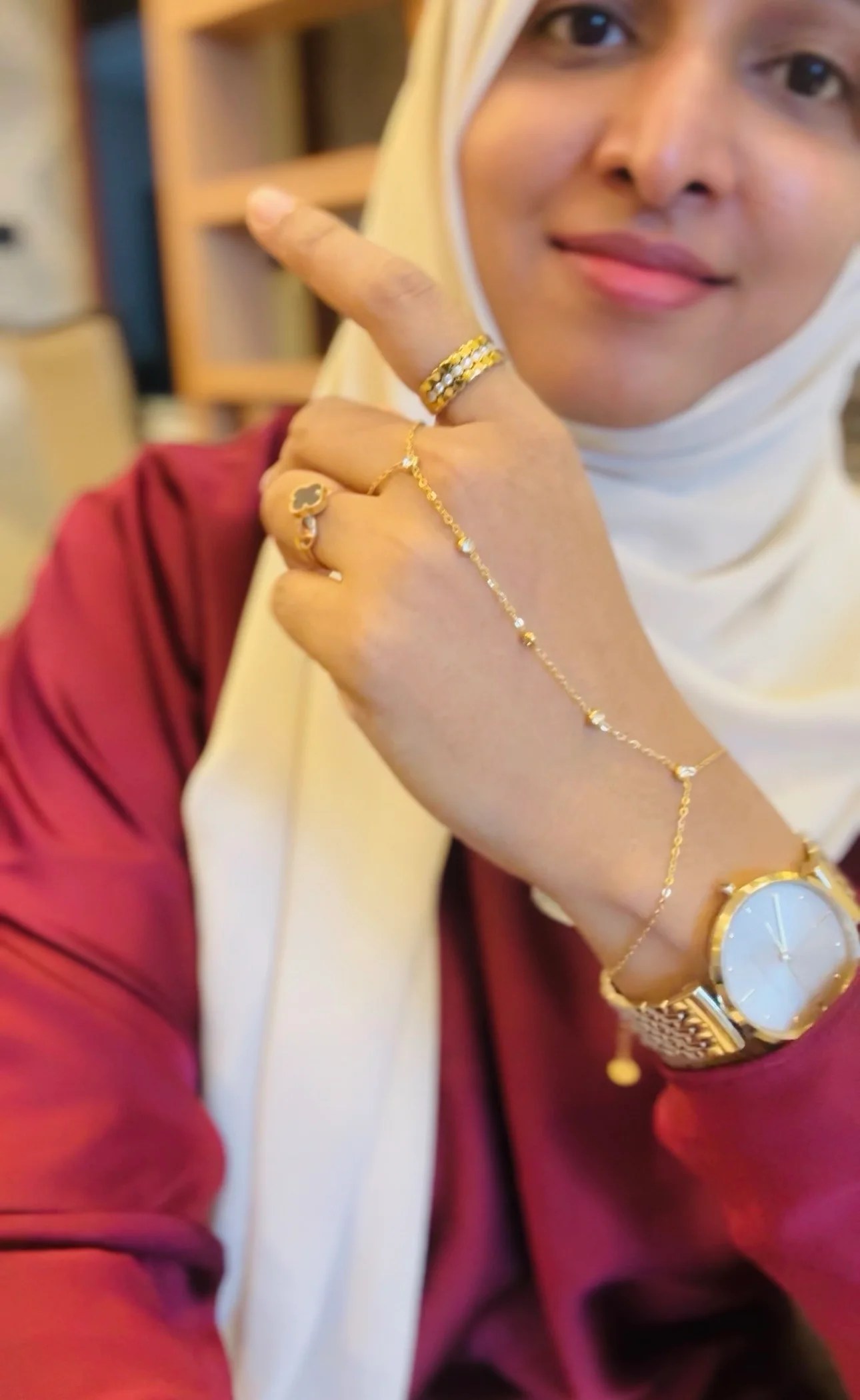 Cystal charm hand chain