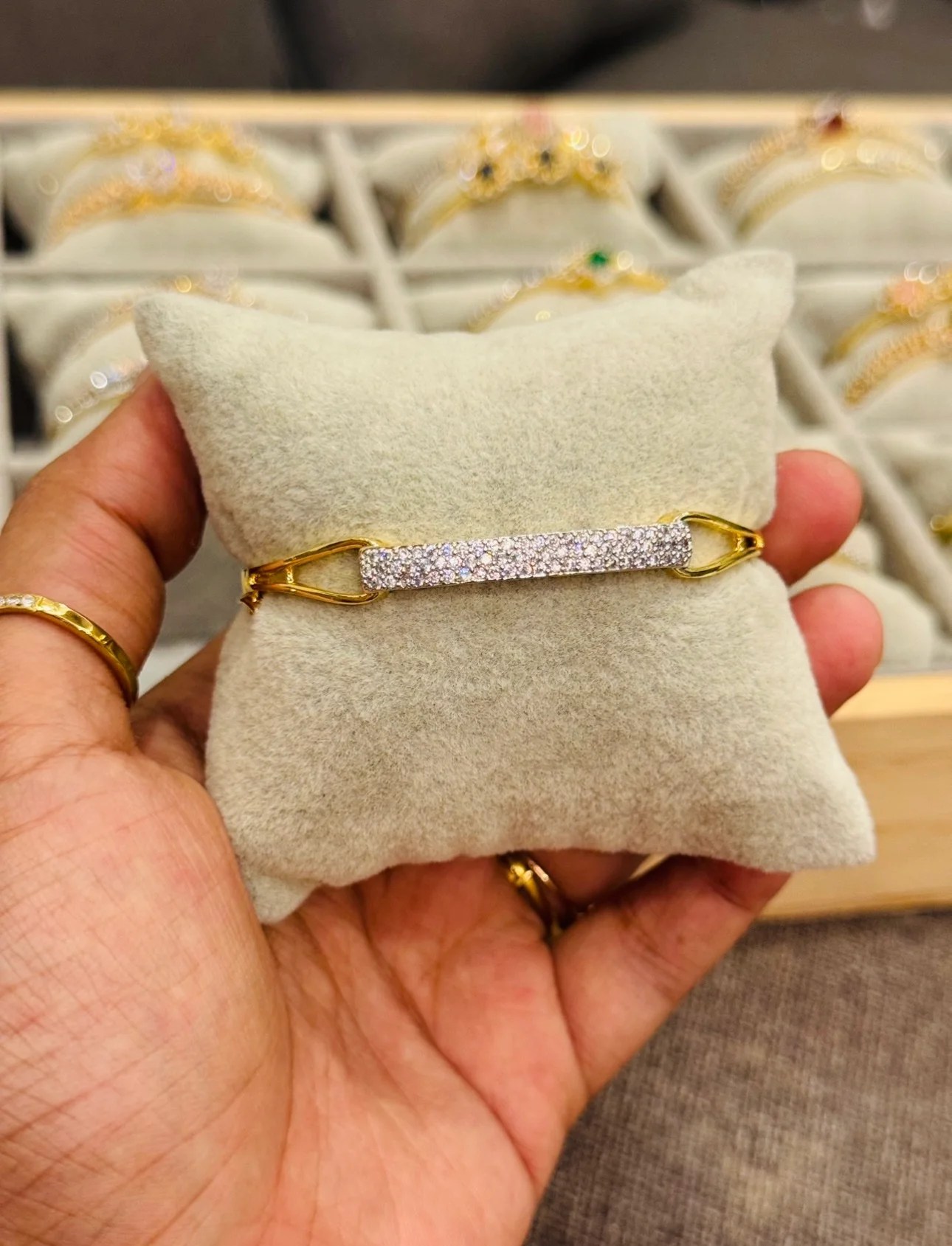 Diamond Replica Lumière Bangle
