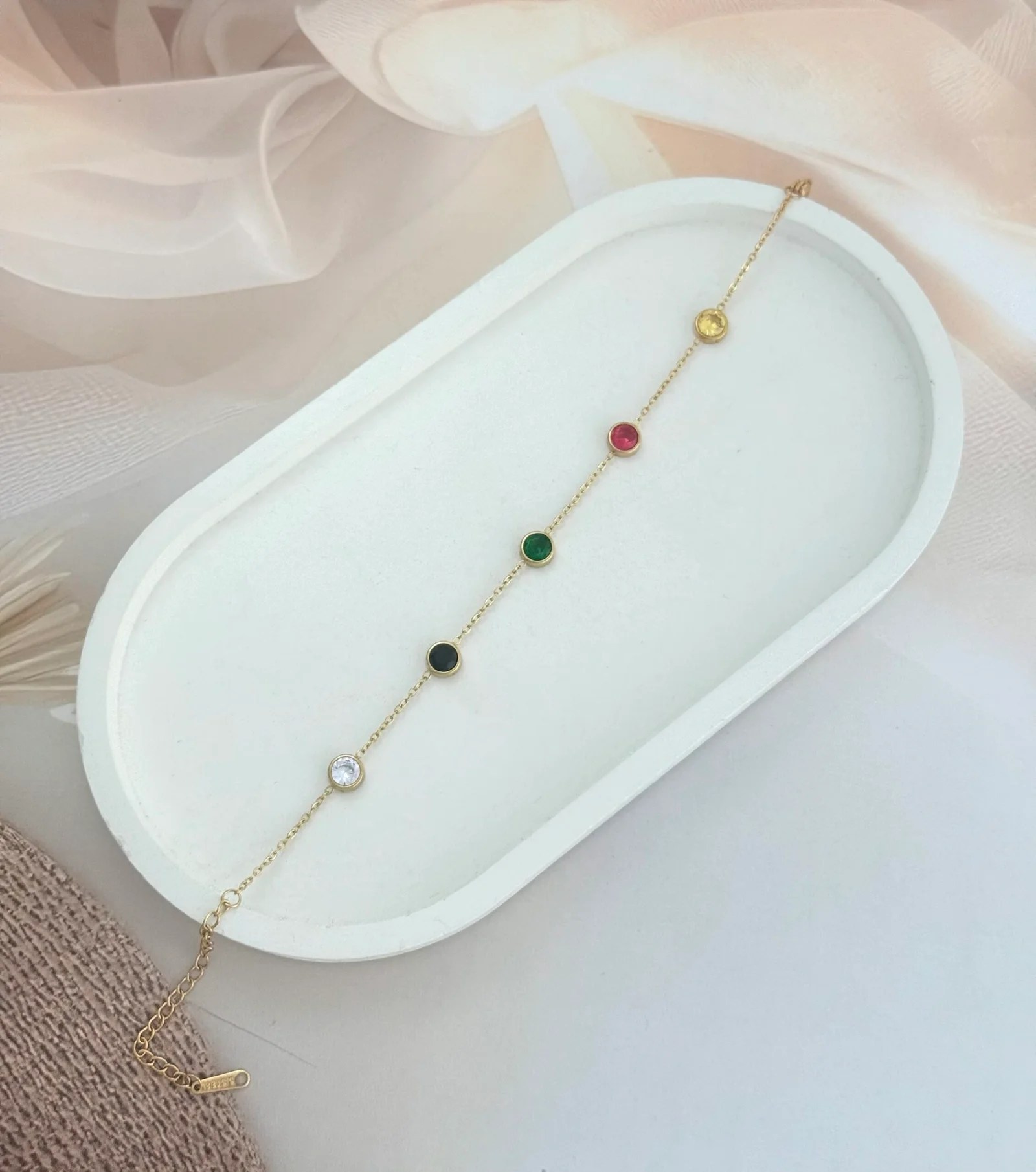 Multi colour bracelet
