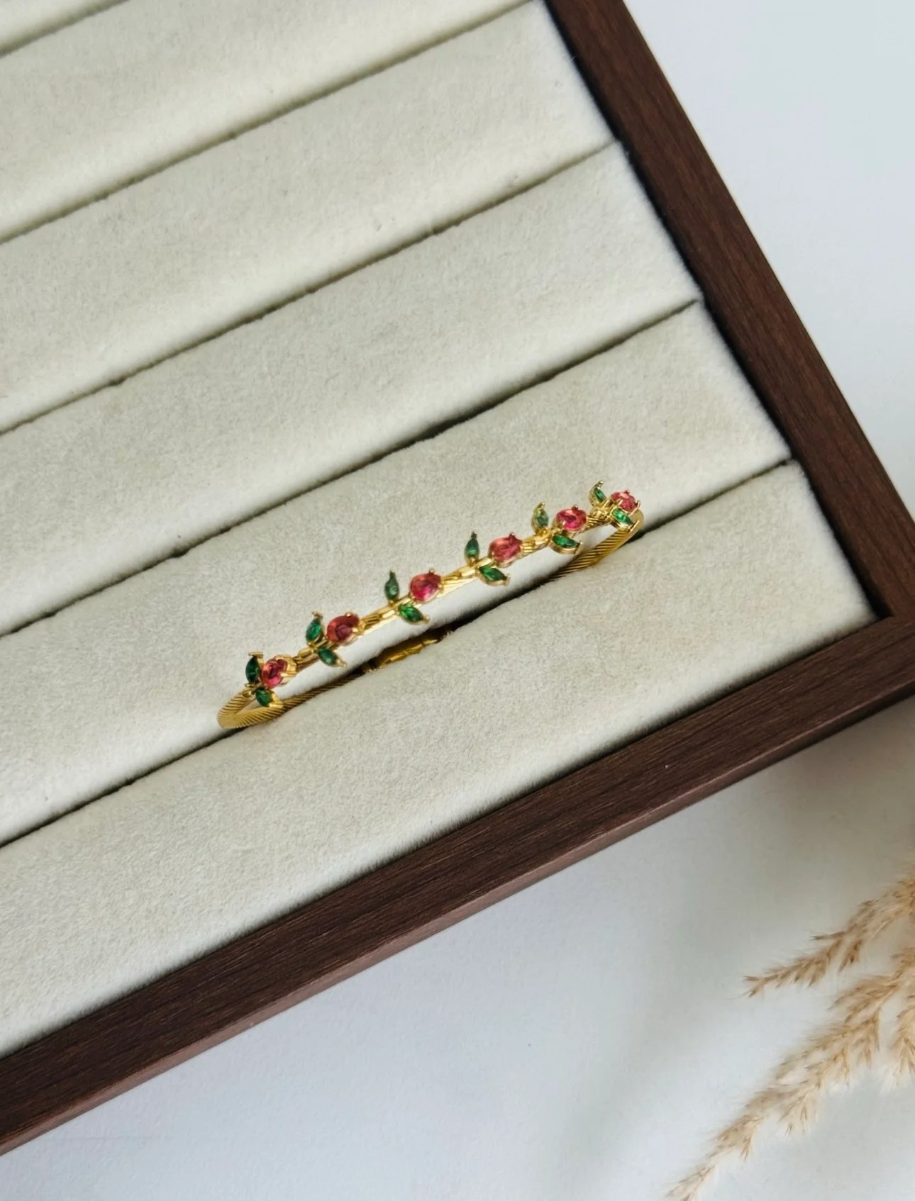 Floral Tulip Bangle