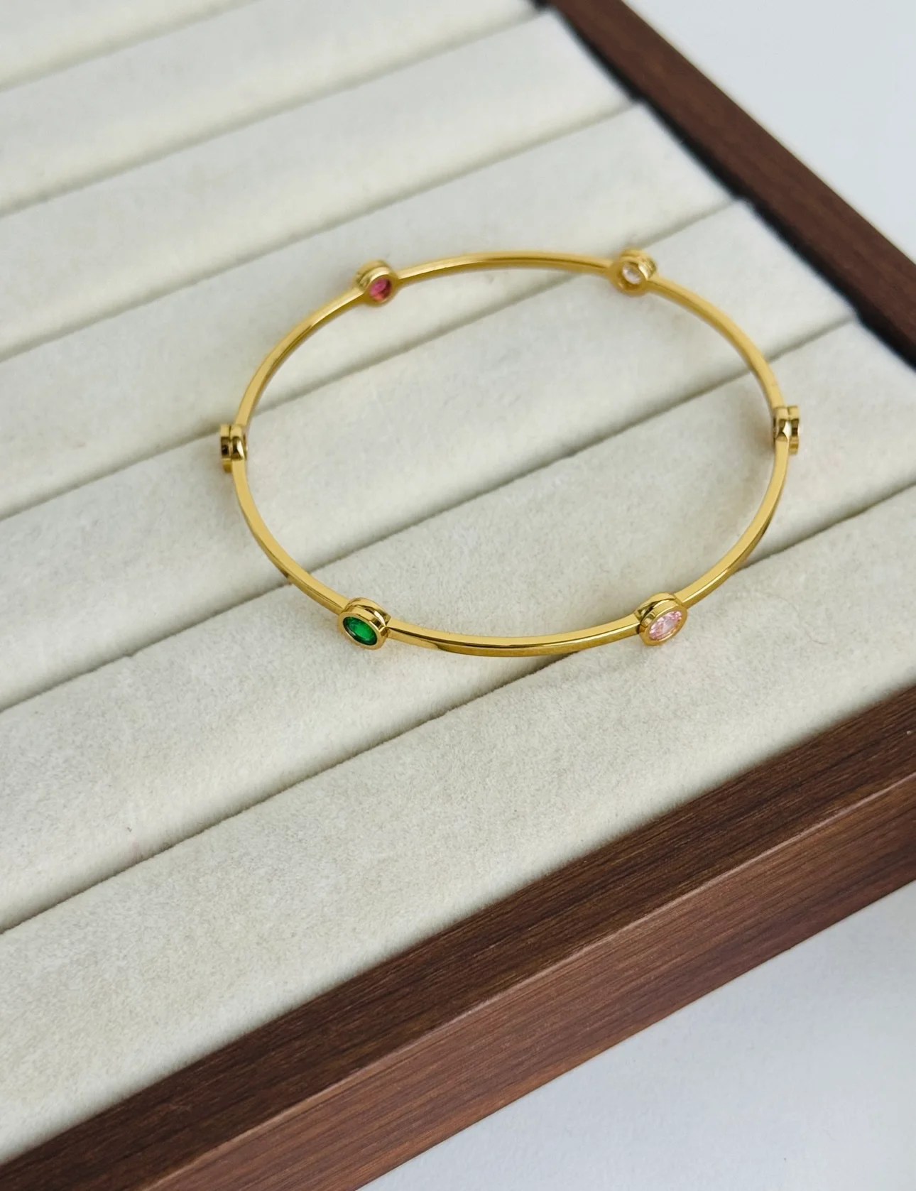Aurora Gem Bangle