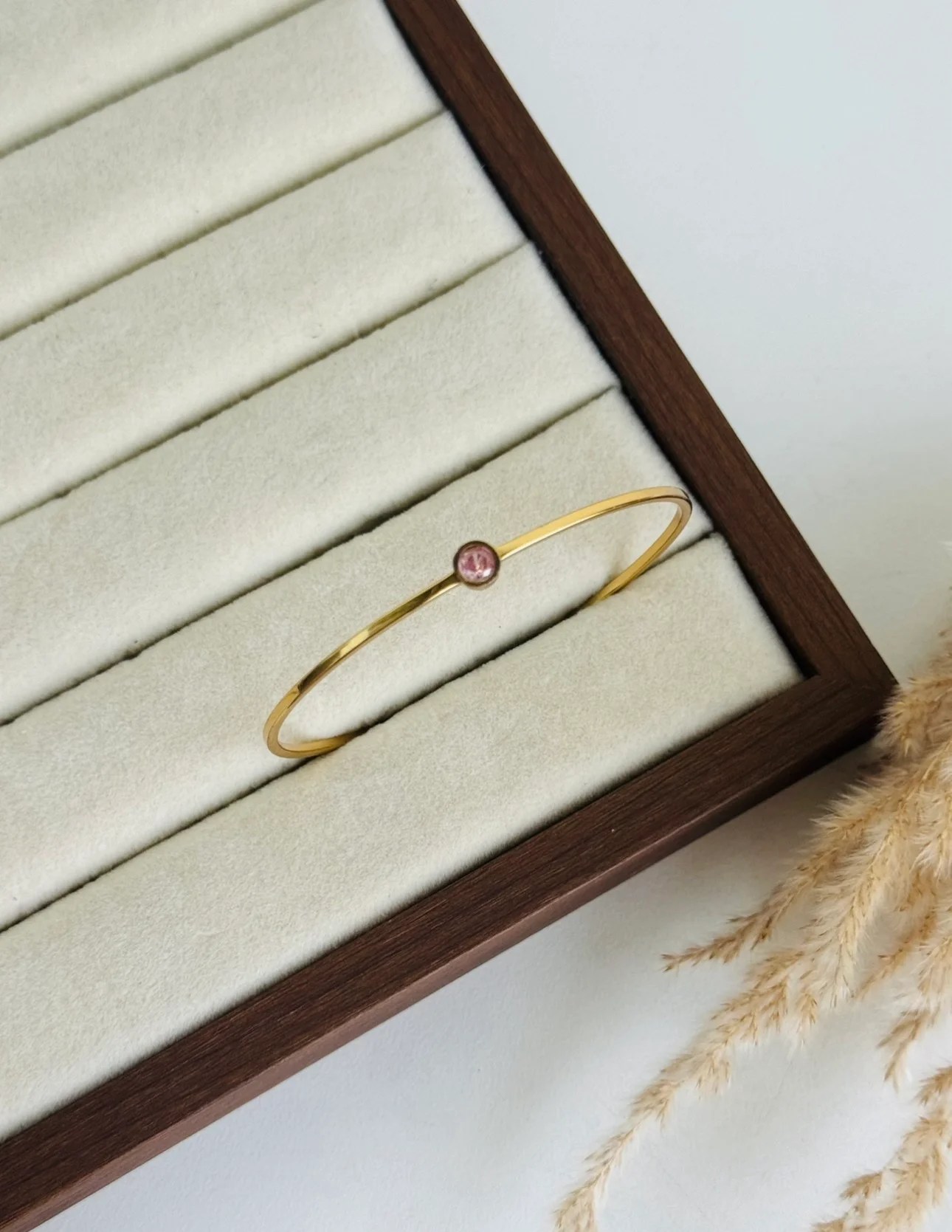 Elara Gem Bangle