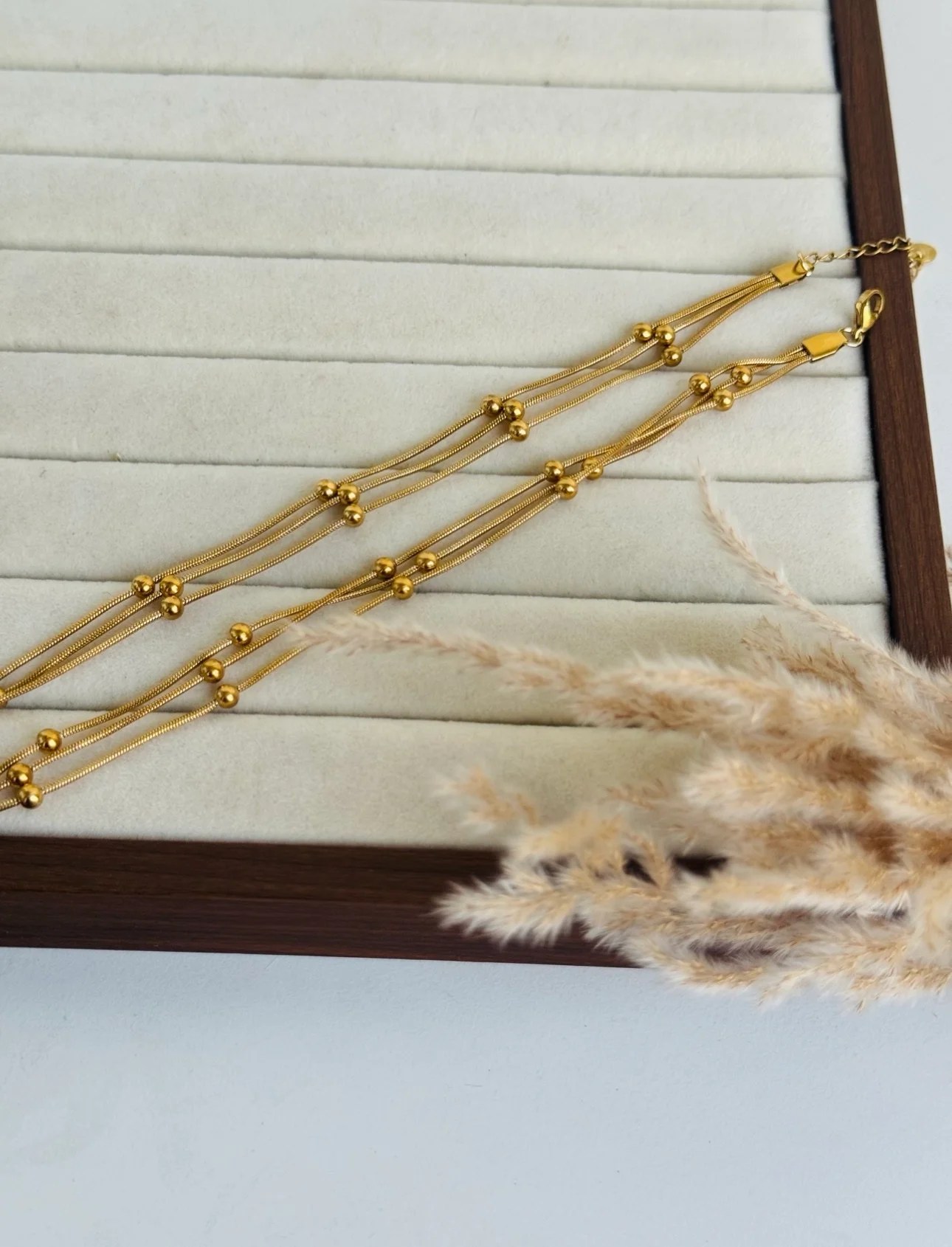 Golden Dream layered Anklet