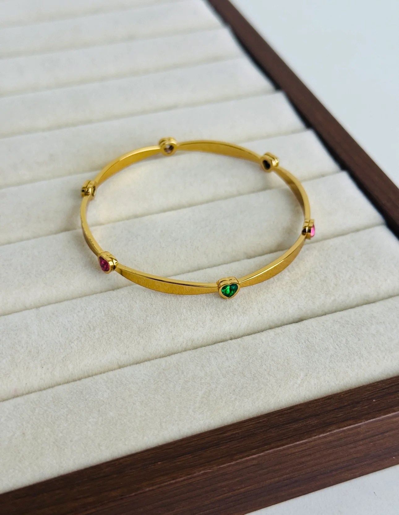Liora Heart Bangle