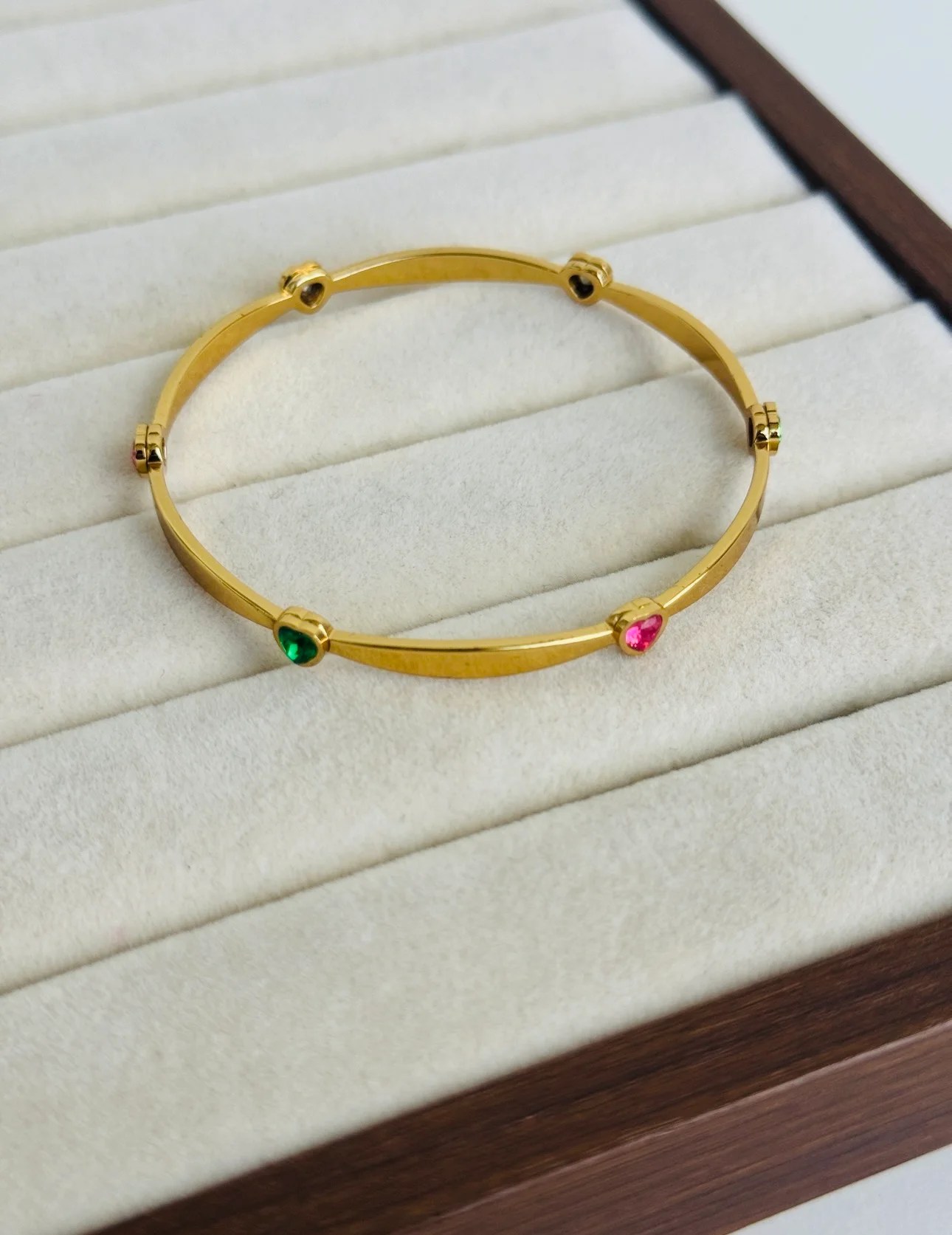 Liora Heart Bangle