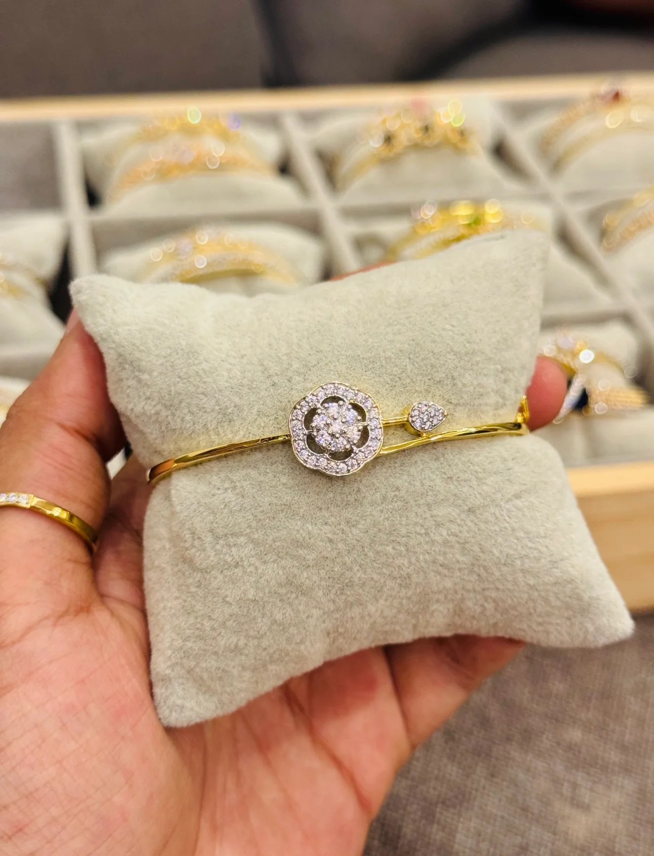 Diamond Replica Princess bangle