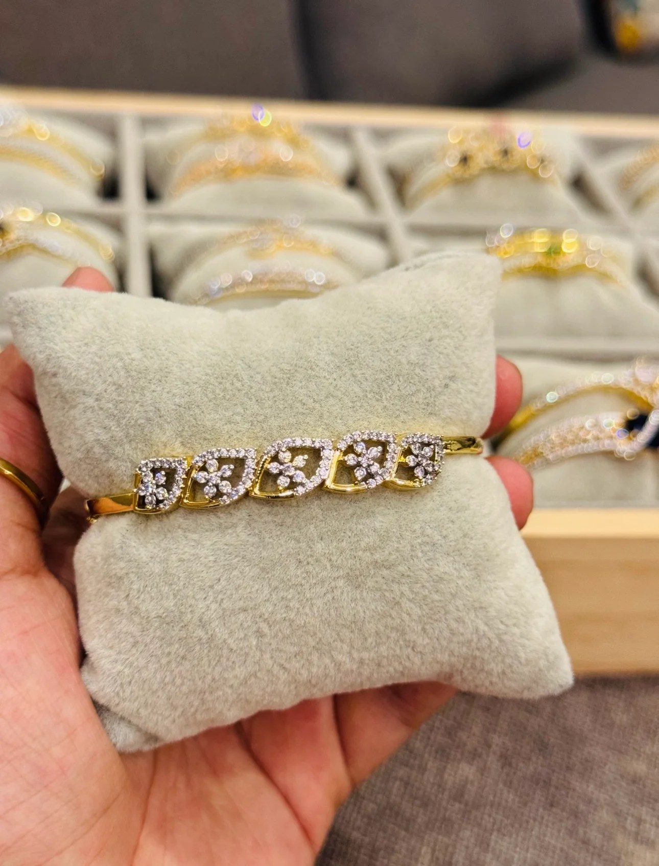Diamond Replica Bella bangle