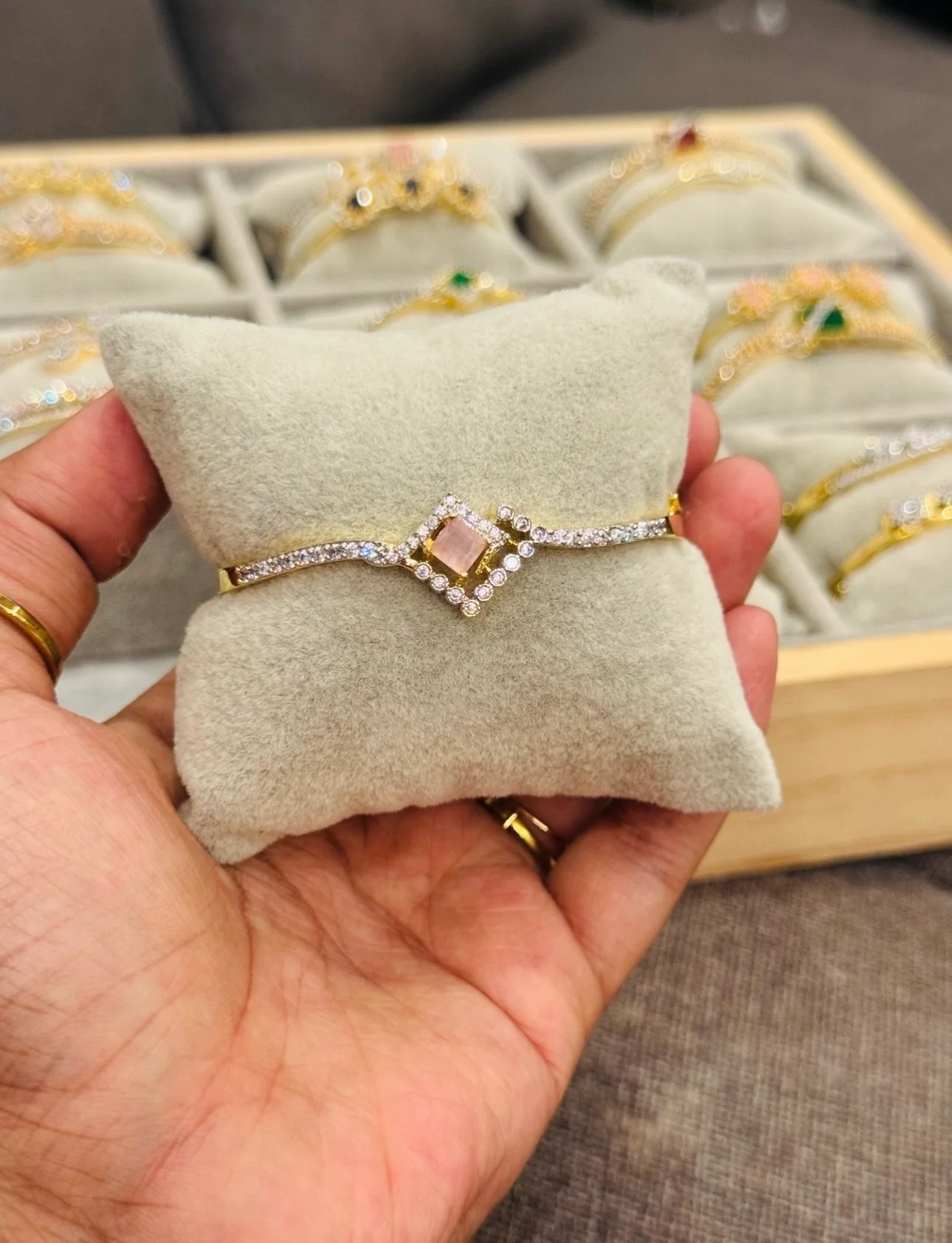 Diamond Replica Signature bangle
