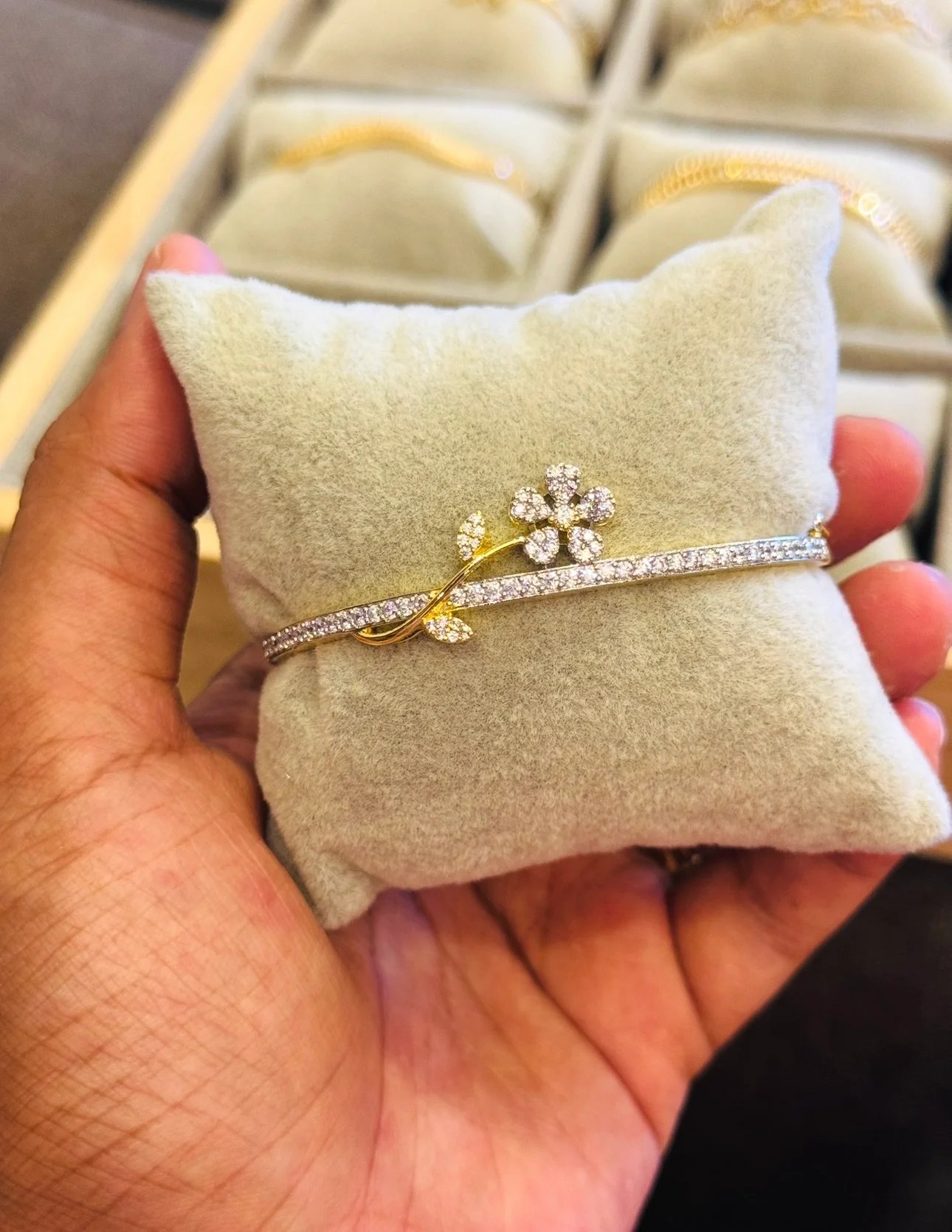 Diamond Replica charming Bangles
