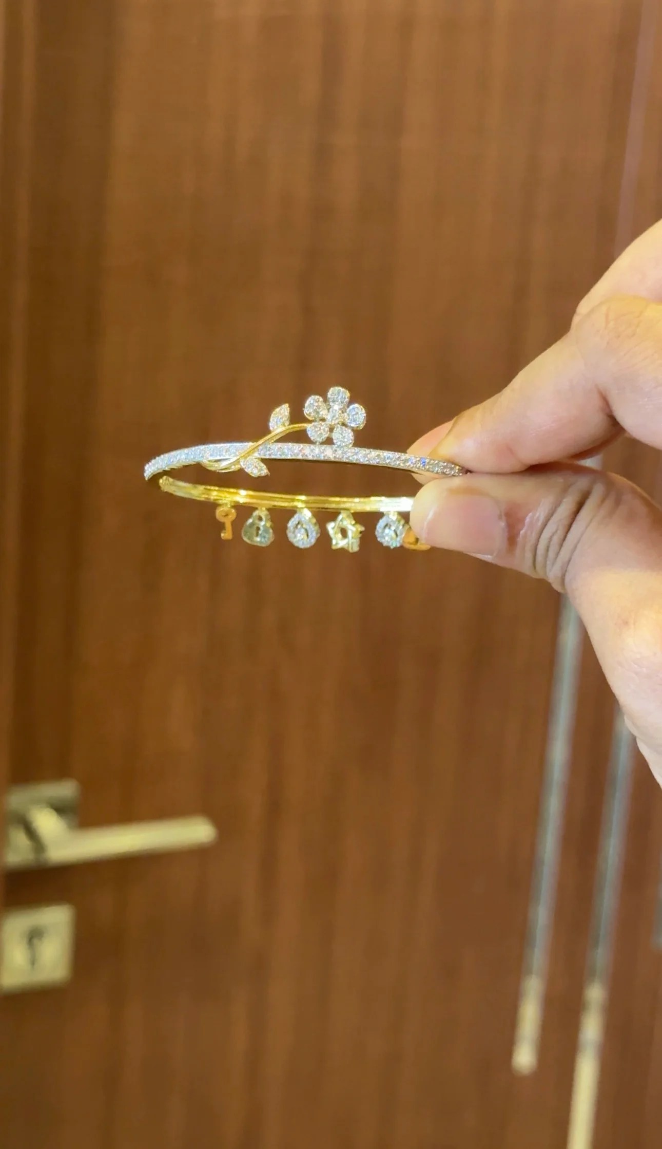 Diamond Replica charming Bangles