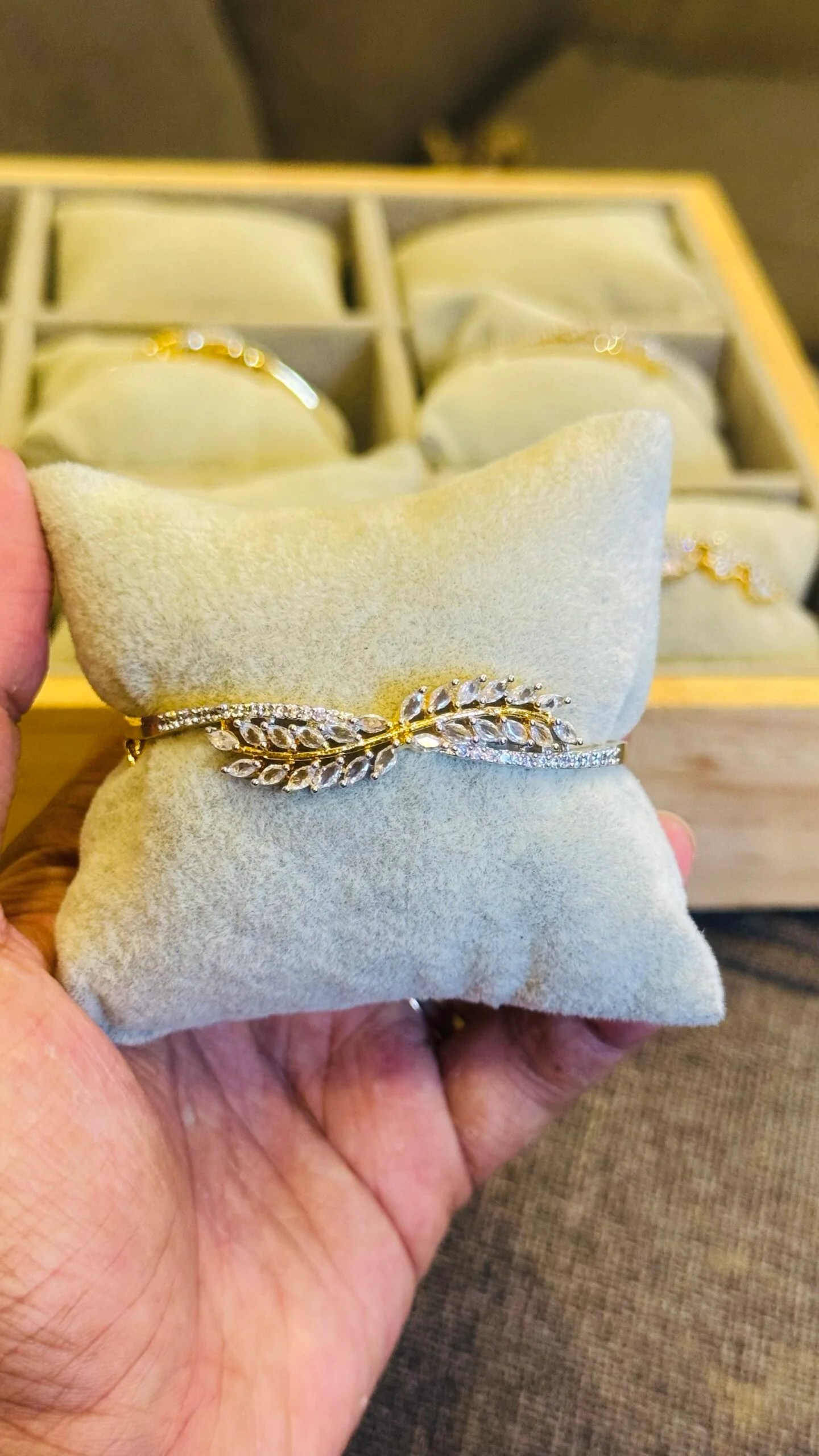 Diamond Replica Aurora Bangle